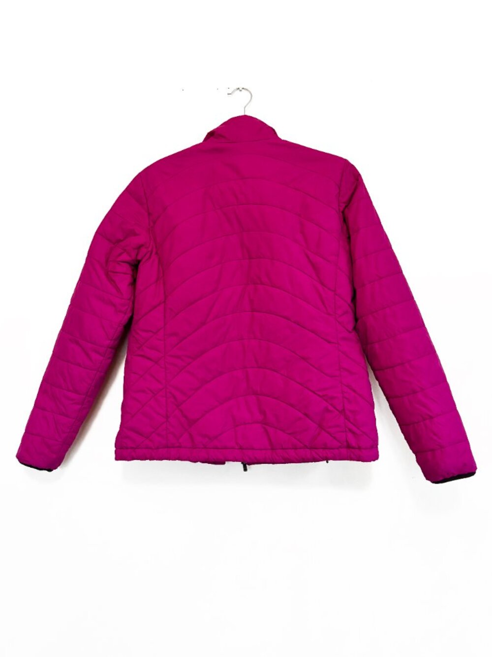 Lands End Women's Jacket Pink Quilted Puffer Size S. EXCELLENT COND. - Picture 3 of 7